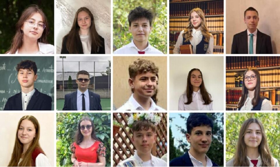 Ei sunt cei 15 elevi cu 10 la evaluarea națională