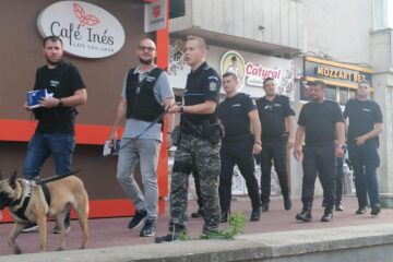 Aproape tot municipiul Suceava, periat de importante forțe ale poliției și jandarmeriei
