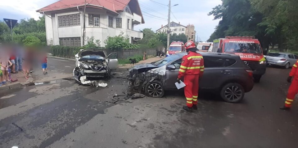 Accident cu patru răniți, în zona Gării Burdujeni