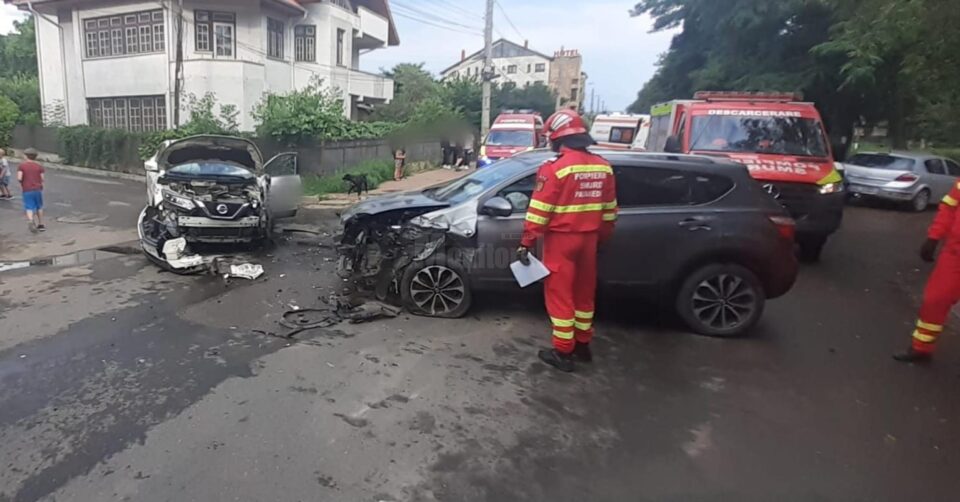 Accident cu patru răniți, în zona Gării Burdujeni