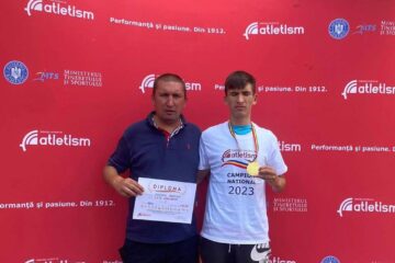 Între antrenorul Cristian Prâsneac și atletul Alexandru Prâsneac există o relație tată-fiu