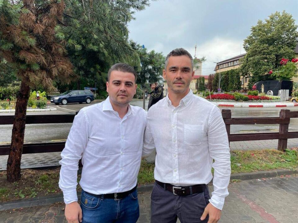 Deputatul Gheorghe Șoldan și medicul Gelu Duprii