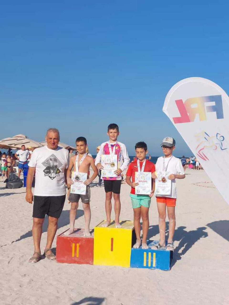 Lupitrec Tudor pe podium