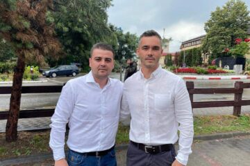 Deputatul Gheorghe Șoldan și medicul Gelu Duprii