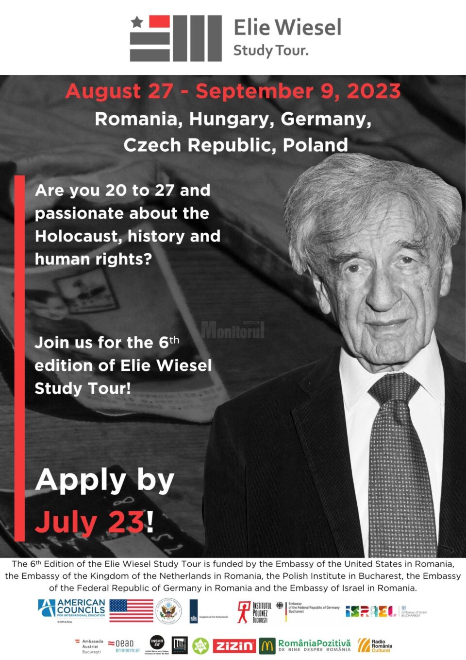 Programul Elie Wiesel Study Tour
