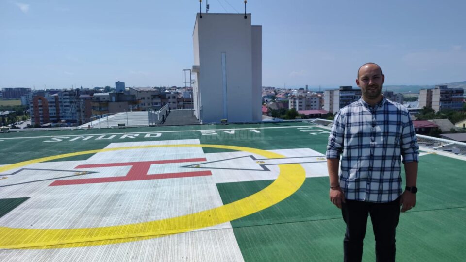 Ing. Mircea Alexandru Bejinaru, șeful heliportului SMURD al Spitalului de Urgență Suceava