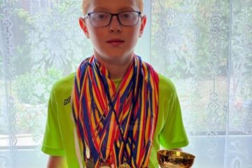 Matei - Ionuț Boca, în vârstă de 11 ani, „copilul de aur” al atletismului din Fălticeni