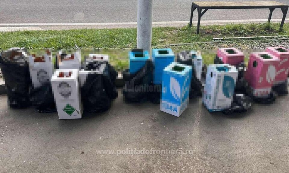 Un bărbat a încercat să introducă în România mai multe recipiente cu freon