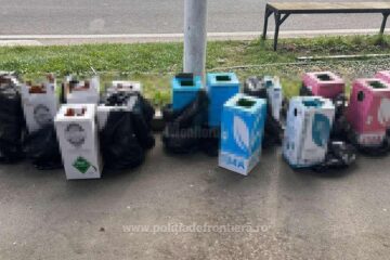 Un bărbat a încercat să introducă în România mai multe recipiente cu freon