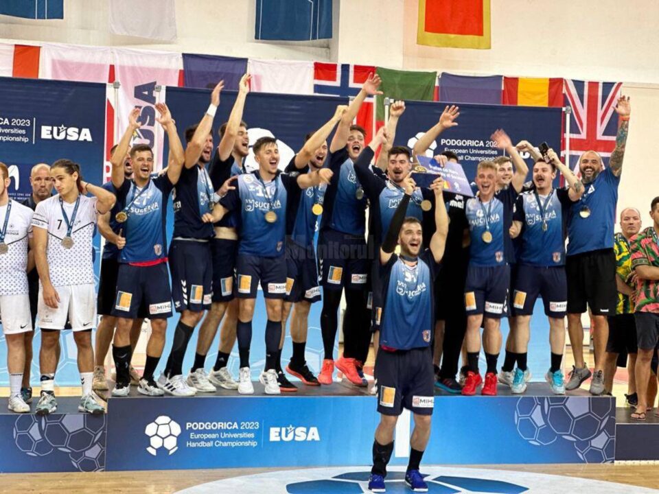 Echipa USV a cucerit pentru a treia oară titlul european