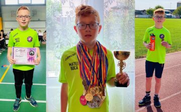 Matei - Ionuț Boca, în vârstă de 11 ani, „copilul de aur” al atletismului din Fălticeni