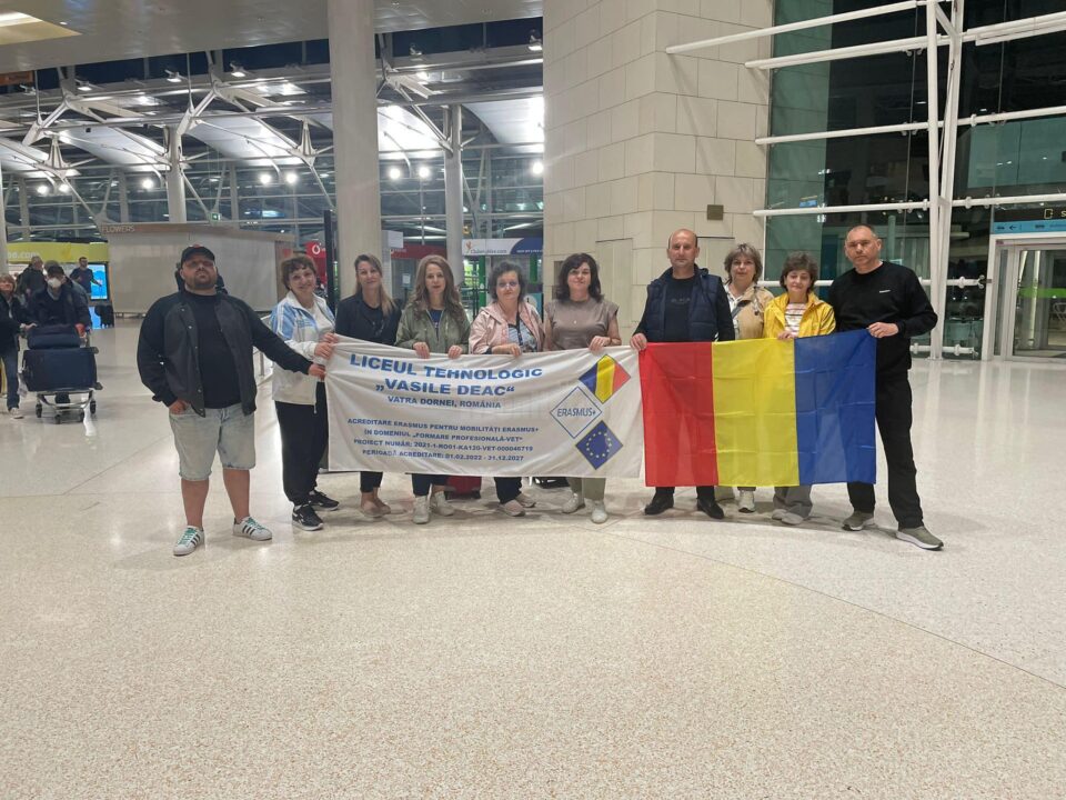 Proiect Erasmus+, la Liceul Tehnologic „Vasile Deac” Vatra Dornei