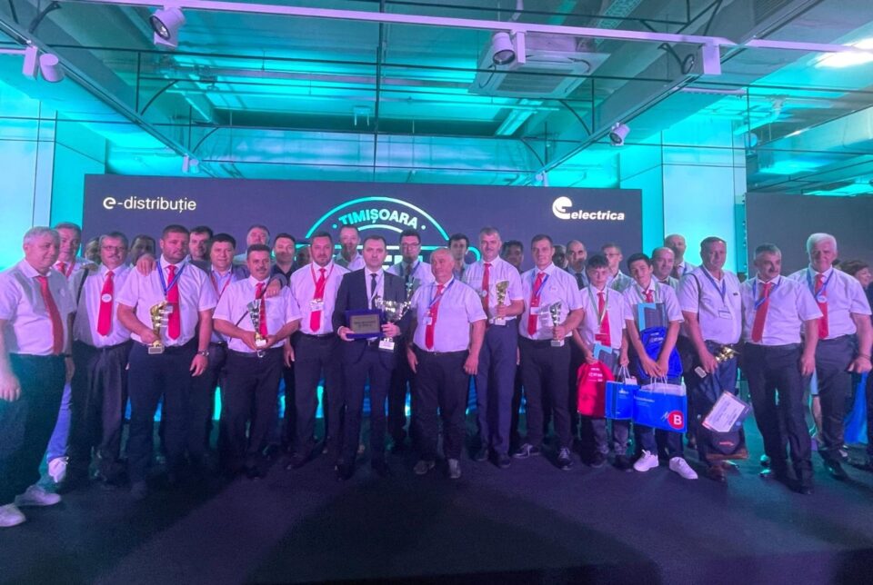 Zece electricieni de la Delgaz Grid, pe podium în cadrul competiției „Trofeul Electricianului, la a 41-a ediție