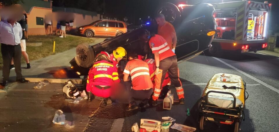 Accident la Plopeni