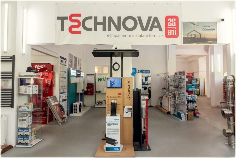 Soluții complete pentru instalațiile termice. La Technova, în orașul tău!