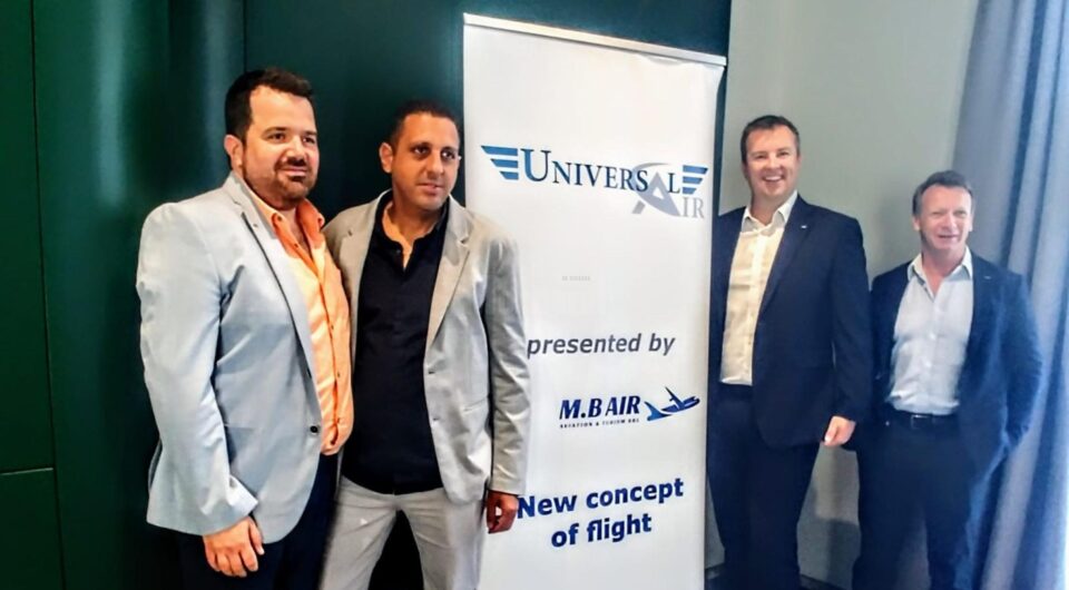 Reprezentanții companiei Universal Air au anunțat noul zbor din Suceava spre Haifa, în Israel Reprezentanții companiei Universal Air au anunțat noul zbor din Suceava spre Haifa, în Israel