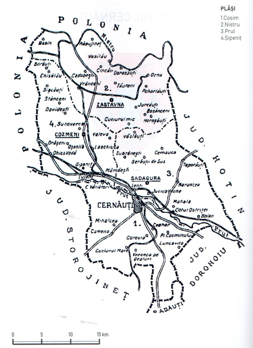 Harta județului
