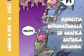Expoziția Internațională de Grafică Satirică „Bucovina”, ediția a XVII-a, cu peste 100 de lucrări, la Muzeul de Istorie