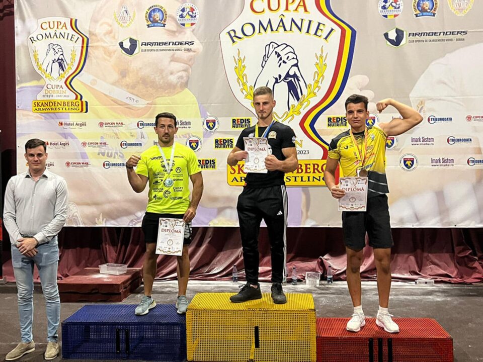 Gavril Mnesciuc s-a impus la Cupa României de skandenberg