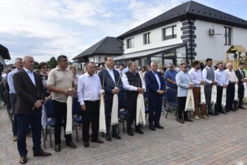 Ceremonia religioasă de la inaugurarea noilor investiții