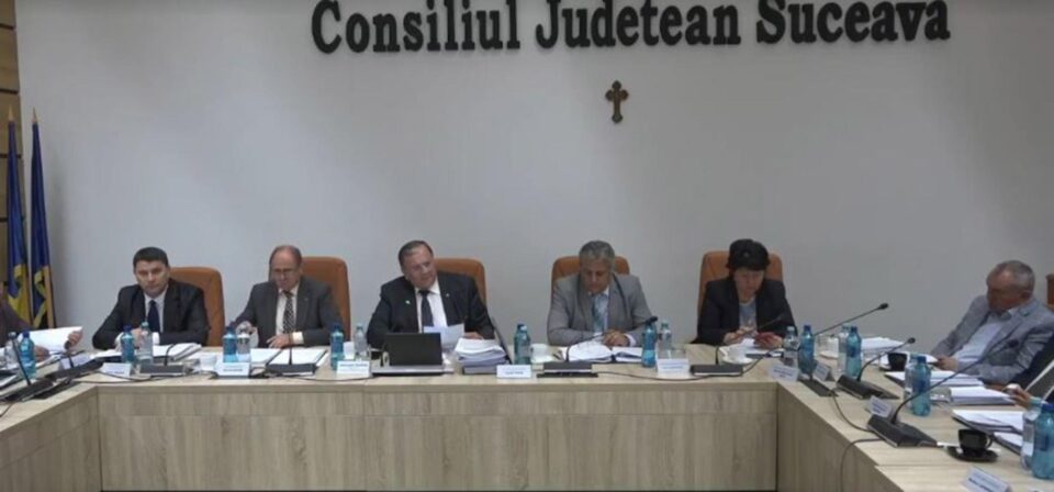 Ședința Consiliului Județean Suceava