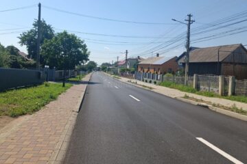 Drum reabilitat în totalitate în Moara
