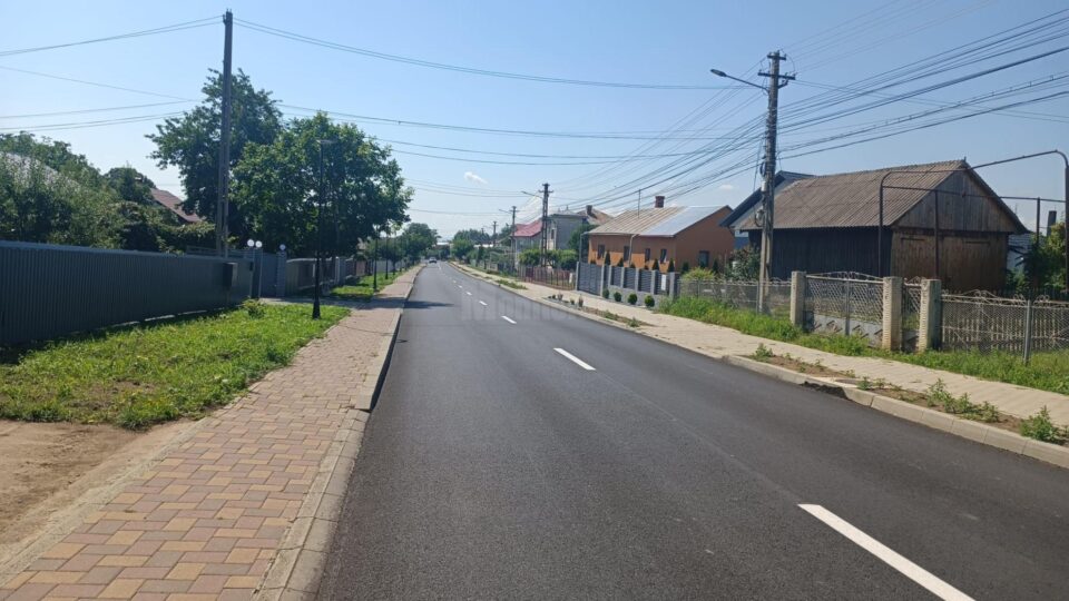 Drum reabilitat în totalitate în Moara