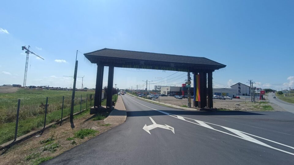 Drum reabilitat în totalitate în Moara