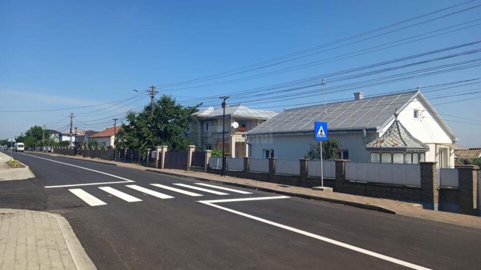 Drumul a fost marcat pe toată lungimea