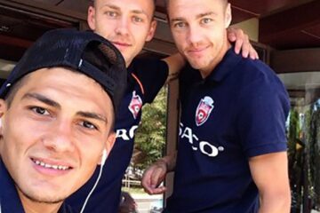 Plămadă și Golofca, aici alături de Mihai Roman, au mai fost coechipieri și la FC Botoșani