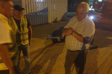 “Vrem să facem o lucrare de calitate și merg noaptea în control, să mă asigur că așa va fi!”, spune primarul Ion Lungu