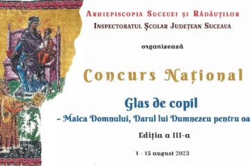 S-a dat start Concursului național de recitare din poezia închinată Maicii Domnului, ediția a III-a