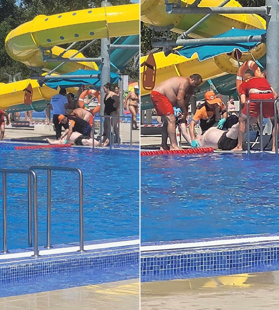 Un bărbat a fost salvat de la înec după ce a suferit un AVC în bazinul ștrandului de la Suceava Un bărbat a fost salvat de la înec după ce a suferit un AVC în bazinul ștrandului de la Suceava