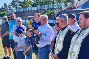 Evenimentul 60 de ani de rugby la Suceava, desfășurat pe stadionul de la Sala Sporturilor