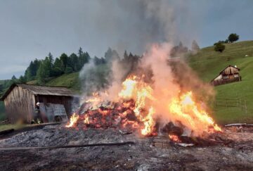 Incendiile provocate de trăsnet
