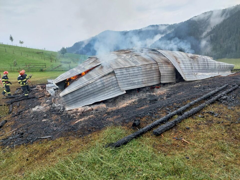 Incendiile provocate de trăsnet
