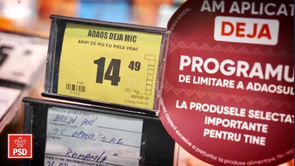Șoldan spune că prețurile la 14 alimente de bază au scăzut cu până la 30 - 40%