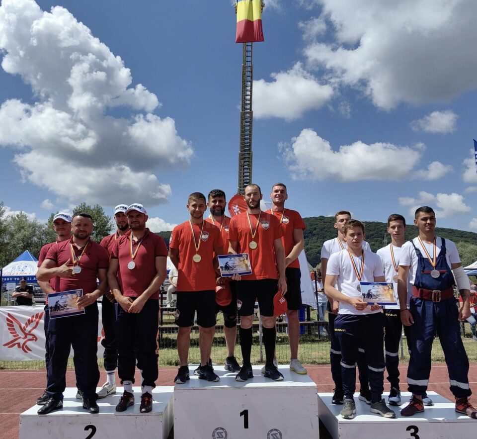 Pompierii voluntari din Cârlibaba s-au clasat pe locul trei la nivel național