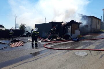 Incendiu în municipiul Fălticeni