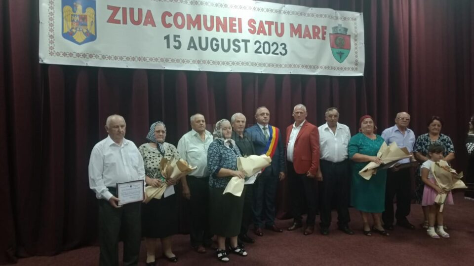 Ceremonia de premiere a cuplurilor de aur, familii care au împlinit 50 de ani de căsnicie