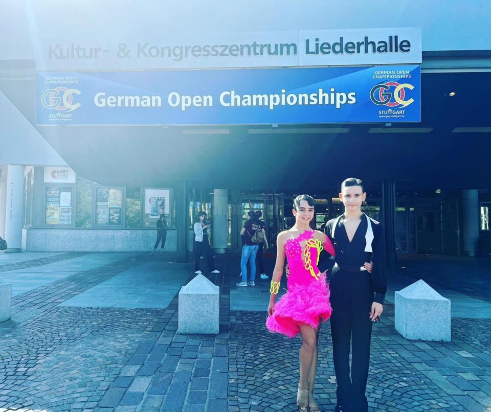 Trei cupluri de dansatori suceveni au participat săptămâna trecută la “German Open Championship”, la Stuttgart