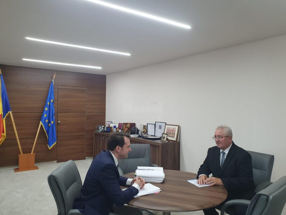 Primarul Sucevei, Ion Lungu, a purtat discuții la Ministerul Energiei cu ministrul Sebastian Burduja Primarul Sucevei, Ion Lungu, a purtat discuții la Ministerul Energiei cu ministrul Sebastian Burduja