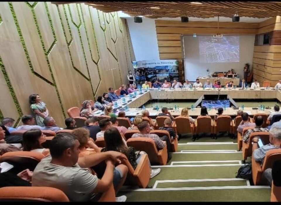 Întâlnirea cu sucevenii din Diaspora, care a avut loc vineri, 18 august, în Sala Unirii a Palatului Administrativ Suceava