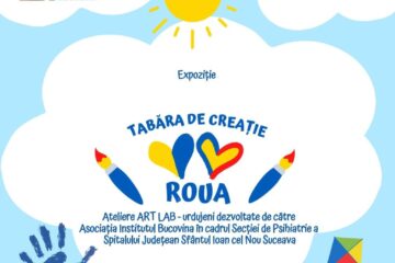 Elevii din Tabăra de creație ROUA își expun lucrările la Secția de Psihiatrie a Spitalului Județean Suceava