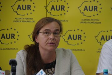 Vicepreședintele AUR Suceava, Aura Bejinari