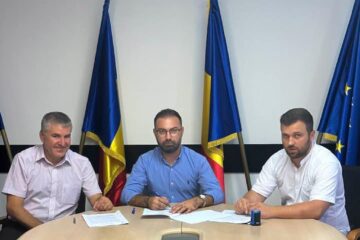 A fost semnat contractul pentru finalizarea lucrărilor la blocul de locuințe ANL