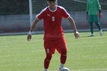 Matei Manolache este un tânăr fotbalist de viitor