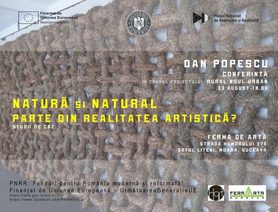 Natură și natural, parte din realitatea artistică?