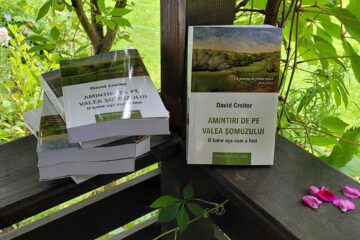 „Amintiri de pe Valea Șomuzului”, al doilea volum publicat de pictorul David Croitor