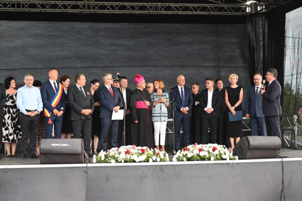 Casa Polonă din Moara a fost inaugurată joi după-amiază în fața unei asistențe numeroase